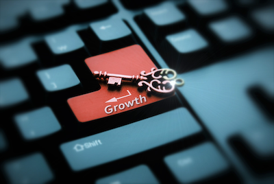 Key to employee growth illustration