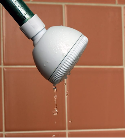 Leaky shower metaphor