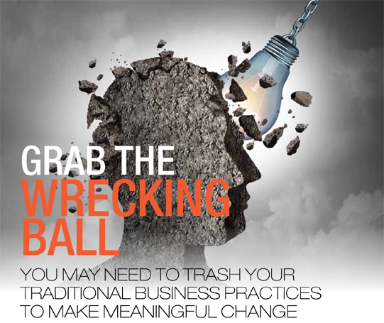 Grab the wrecking ball