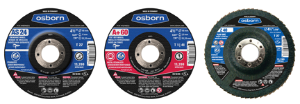 Osborn ATB composite disc brushes