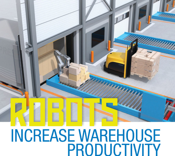 Robots increase warehouse productivity
