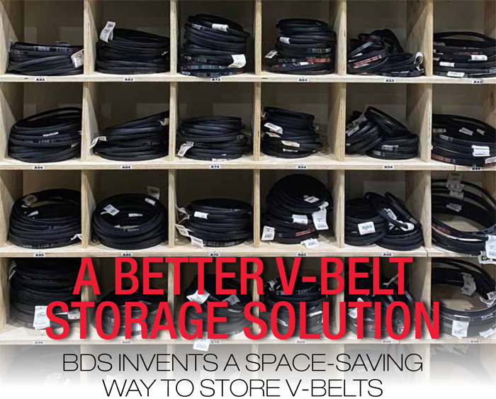 A Better V-Belt Storage Solution - Industrial Supply Magazine