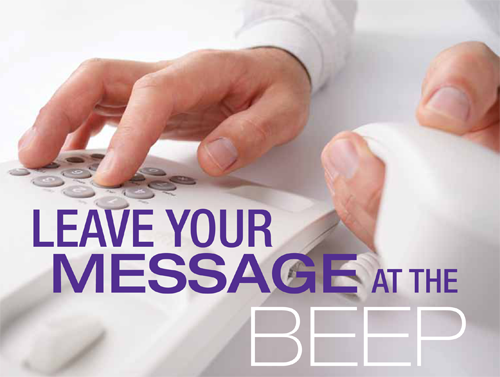 Leave your message
