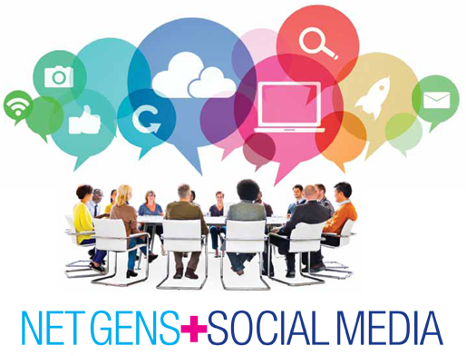 Net Gens and social media