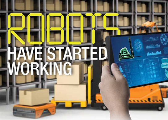 robots in warehouses