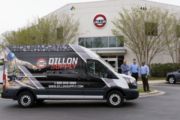 Dillon Supply delivery van