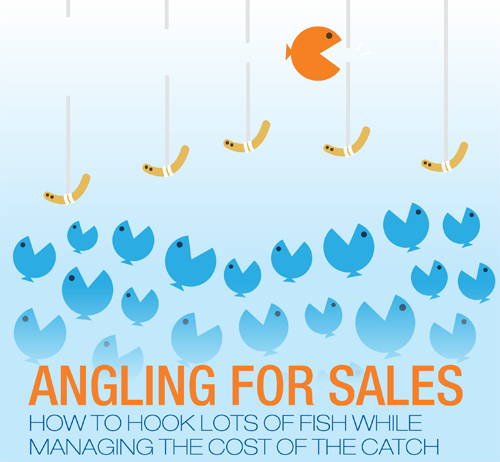 Angling for sales